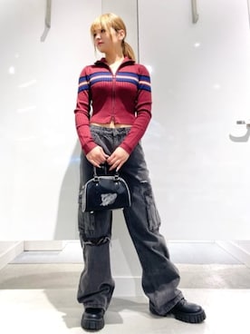 GUESS JAPANさん（レディース・158cm）の春コーディネート