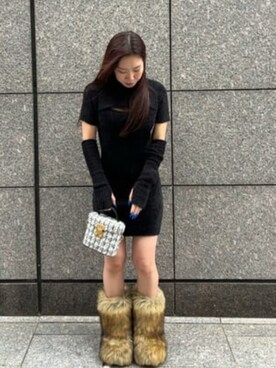 GUESS JAPANさん(レディース・155cm)の冬コーディネート