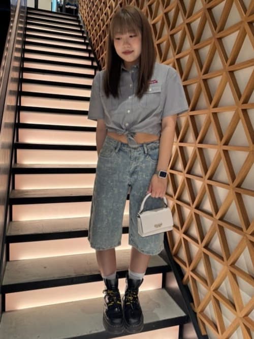 セール】GUESS Originals Workwear Tie Top 半袖シャツ（シャツ