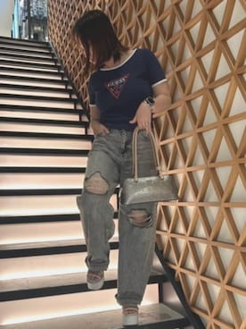 GUESS JAPANさん（レディース・155cm）の夏コーディネート