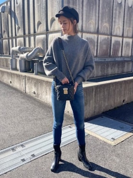 GUESS JAPANさん(レディース・163cm)の冬コーディネート