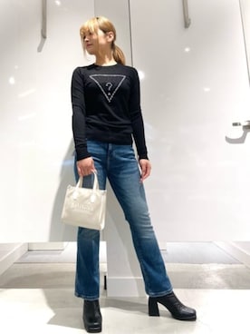 GUESS JAPANさん(レディース・158cm)の春コーディネート