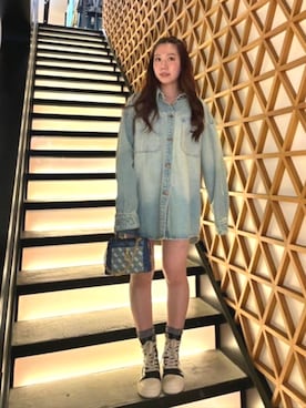 GUESS JAPANさん（レディース・155cm）の春コーディネート