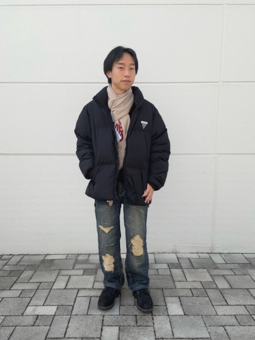 GUESS（ゲス） ダウンジャケット ダウン MEN'S Down Jacket ダウン