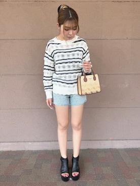 GUESS JAPANさん（レディース・157cm）の夏コーディネート