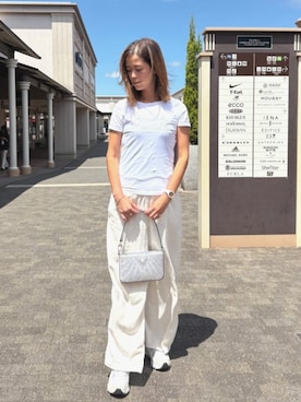 GUESS JAPANさん（レディース・163cm）の夏コーディネート