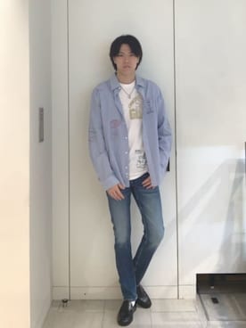 GUESS JAPANさん(メンズ・178cm)の春コーディネート