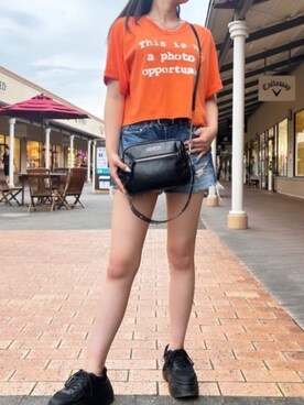 GUESS JAPANさん(レディース・155cm)の夏コーディネート