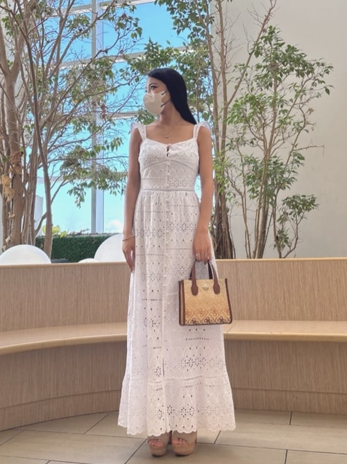 ELVIRE Sangallo Dress ワンピース（ワンピース）｜Guess（ゲス