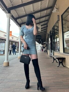 GUESS JAPANさん（レディース・165cm）の春コーディネート