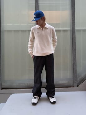 「アイテム（アンダーウェア）」を使った、GUESS JAPANさん（メンズ・165cm）の秋コーディネート