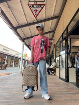 GUESS JAPANさん（レディース・163cm）の春コーディネート