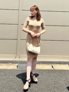 「Guess（ゲス）のアイテム（ワンピース）」を使った、GUESS JAPANさん（レディース・150cm）の夏コーディネート