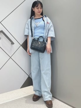 GUESS JAPANさん（レディース・159cm）の夏コーディネート