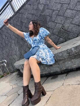 GUESS JAPANさん（レディース・170cm）の春コーディネート