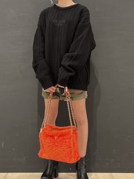 GUESS JAPANさん（レディース・155cm）の冬コーディネート