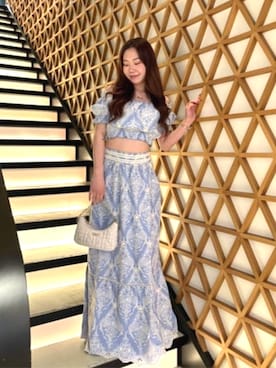 「Guess（ゲス）のアイテム（その他トップス）」を使った、GUESS JAPANさん（レディース・155cm）の夏コーディネート