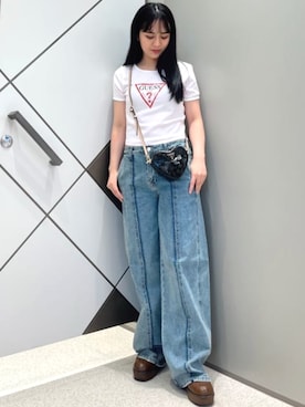 GUESS JAPANさん（レディース・159cm）の夏コーディネート