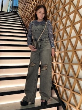 「GUESS」｜GUESS JAPANさん（レディース・155cm）の夏コーディネート