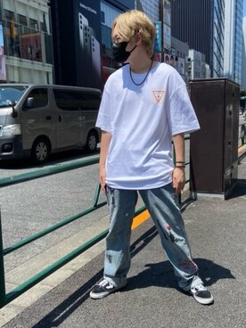 GUESS JAPANさん(メンズ・164cm)の夏コーディネート