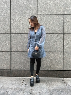 GUESS JAPANさん（レディース・155cm）の冬コーディネート