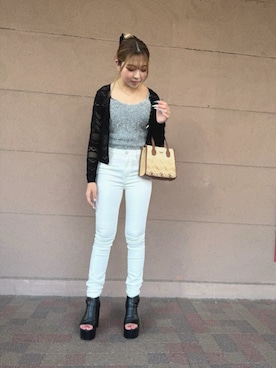 GUESS JAPANさん（レディース・157cm）の夏コーディネート