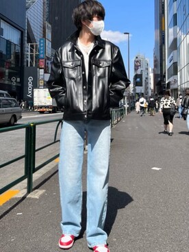 GUESS JAPANさん(メンズ・178cm)の春コーディネート