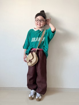 * 𝚝𝚘𝚛𝚒𝚌𝚘𝚝*さん（キッズ・120cm）の夏コーディネート