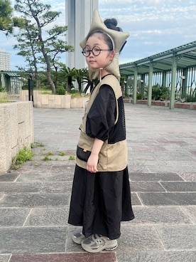 「SHIPS（シップス）のアイテム」を使った、* 𝚝𝚘𝚛𝚒𝚌𝚘𝚝*さん（キッズ・120cm）の夏コーディネート