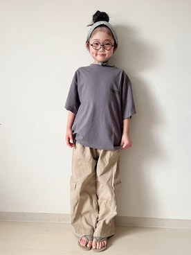 「3coins（3coins）のアイテム」を使った、* 𝚝𝚘𝚛𝚒𝚌𝚘𝚝*さん（キッズ・120cm）の夏コーディネート