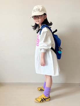 「ルーズソックス」｜* 𝚝𝚘𝚛𝚒𝚌𝚘𝚝*さん（キッズ・110cm）の秋コーディネート