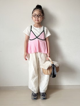 * 𝚝𝚘𝚛𝚒𝚌𝚘𝚝*さん(キッズ・120cm)の夏コーディネート