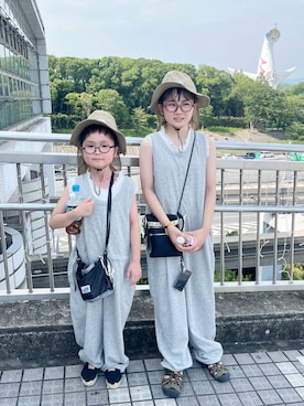 「KEEN（キーン）のアイテム」を使った、* 𝚝𝚘𝚛𝚒𝚌𝚘𝚝*さん（キッズ・120cm）の夏コーディネート