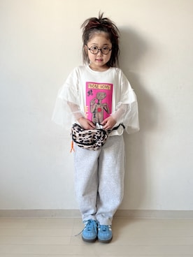 「MARKEY'S（マーキーズ）のアイテム」を使った、* 𝚝𝚘𝚛𝚒𝚌𝚘𝚝*さん（キッズ・120cm）の春コーディネート
