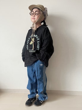 「アイテム（ワンピース/ドレス）」を使った、* 𝚝𝚘𝚛𝚒𝚌𝚘𝚝*さん（キッズ・110cm）の秋コーディネート