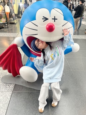 「アイテム（スウェットパンツ）」を使った、* 𝚝𝚘𝚛𝚒𝚌𝚘𝚝*さん（キッズ・120cm）の春コーディネート