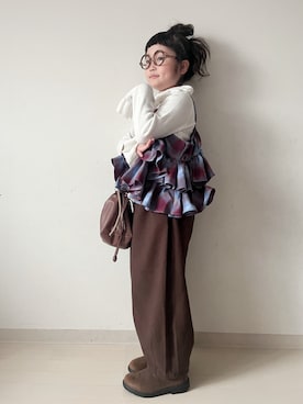 * 𝚝𝚘𝚛𝚒𝚌𝚘𝚝*さん(キッズ・122cm)の秋コーディネート