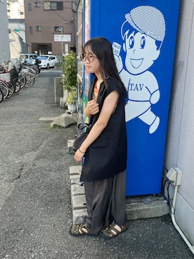 「アイテム（パンツ）」を使った、* 𝚝𝚘𝚛𝚒𝚌𝚘𝚝*さん（キッズ・110cm）の夏コーディネート