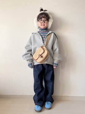 * 𝚝𝚘𝚛𝚒𝚌𝚘𝚝*さん（キッズ・110cm）の冬コーディネート