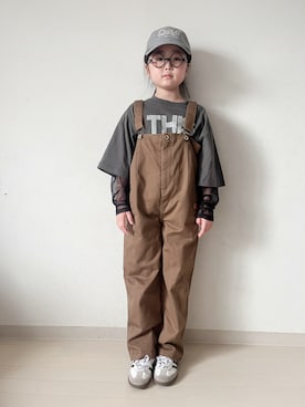 * 𝚝𝚘𝚛𝚒𝚌𝚘𝚝*さん(キッズ・122cm)の秋コーディネート