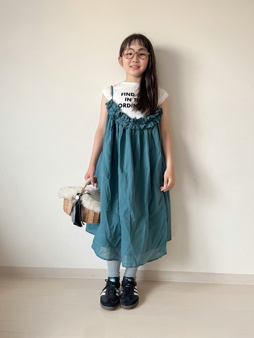 * 𝚝𝚘𝚛𝚒𝚌𝚘𝚝*|LOWRYS FARMのワンピースを使ったコーディネート - WEAR