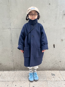 「A.P.C.（アーペーセー）のアイテム（バッグ）」を使った、* 𝚝𝚘𝚛𝚒𝚌𝚘𝚝*さん（キッズ・120cm）の春コーディネート