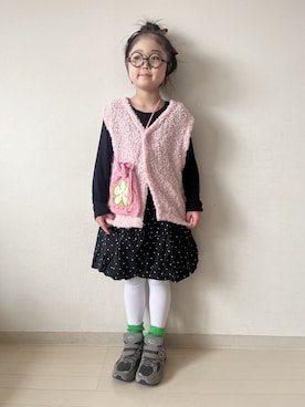* 𝚝𝚘𝚛𝚒𝚌𝚘𝚝*さん(キッズ・120cm)の冬コーディネート