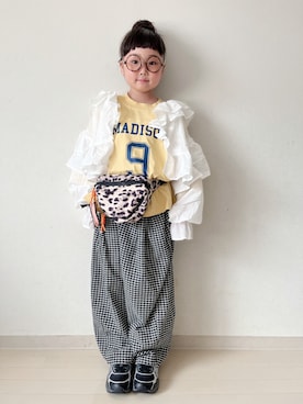 * 𝚝𝚘𝚛𝚒𝚌𝚘𝚝*さん（キッズ・122cm）の秋コーディネート