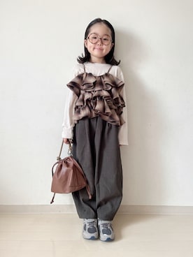 * 𝚝𝚘𝚛𝚒𝚌𝚘𝚝*さん（キッズ・110cm）の夏コーディネート