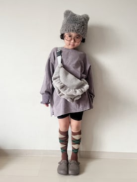 * 𝚝𝚘𝚛𝚒𝚌𝚘𝚝*さん（キッズ・110cm）の秋コーディネート