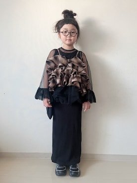 「ASICS（アシックス）のアイテム」を使った、* 𝚝𝚘𝚛𝚒𝚌𝚘𝚝*さん（キッズ・122cm）の秋コーディネート
