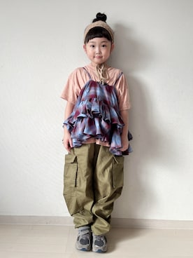 * 𝚝𝚘𝚛𝚒𝚌𝚘𝚝*さん(キッズ・122cm)の秋コーディネート