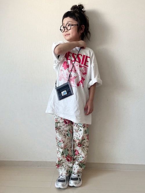 「Disney(ディズニー)の【TOY STORY/トイ・ストーリー】ピックアップ6コマTEE(Tシャツ/カットソー)」を使った、* 𝚝𝚘𝚛𝚒𝚌𝚘𝚝*さん(キッズ・122cm)の秋コーディネート