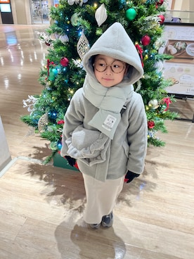 「アイテム（その他アウター）」を使った、* 𝚝𝚘𝚛𝚒𝚌𝚘𝚝*さん（キッズ・110cm）の冬コーディネート